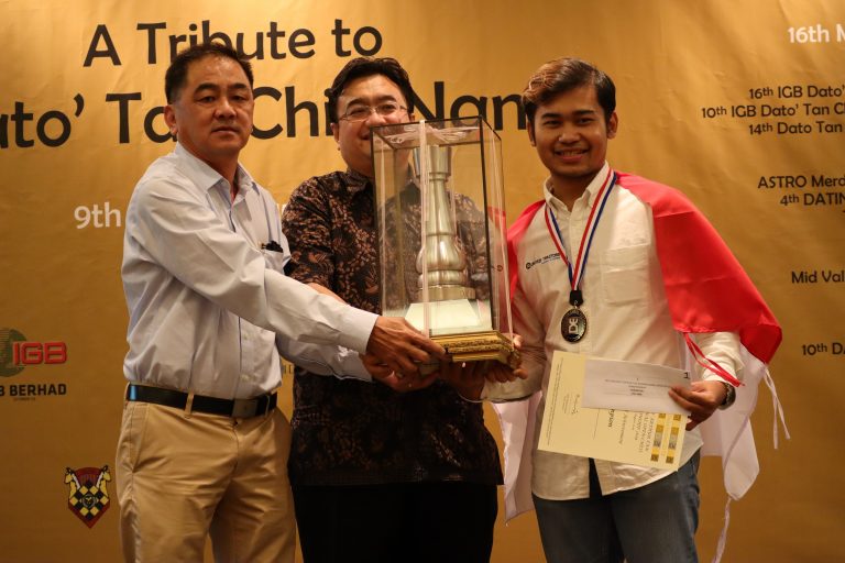 Belajar catur sejak kecil, Novendra meraih kesuksesan di usia 20 tahun